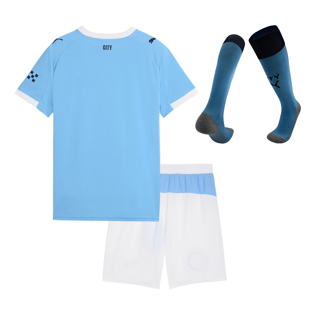 Manchester City Hjemmebanesæt Børn 3-dele 2025/26