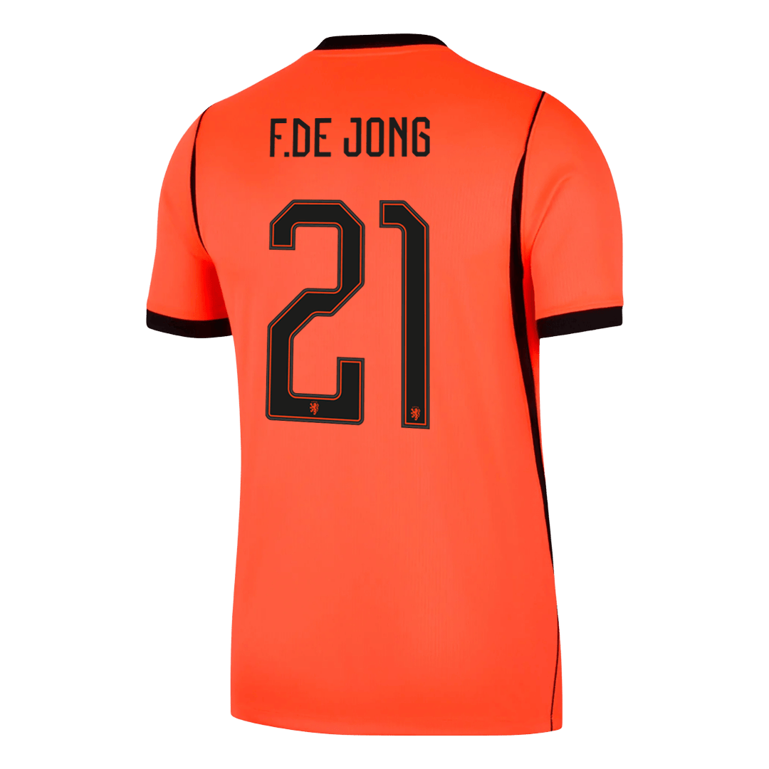Netherlands World Cup Hjemmetrøje 2026 F.DE JONG #21