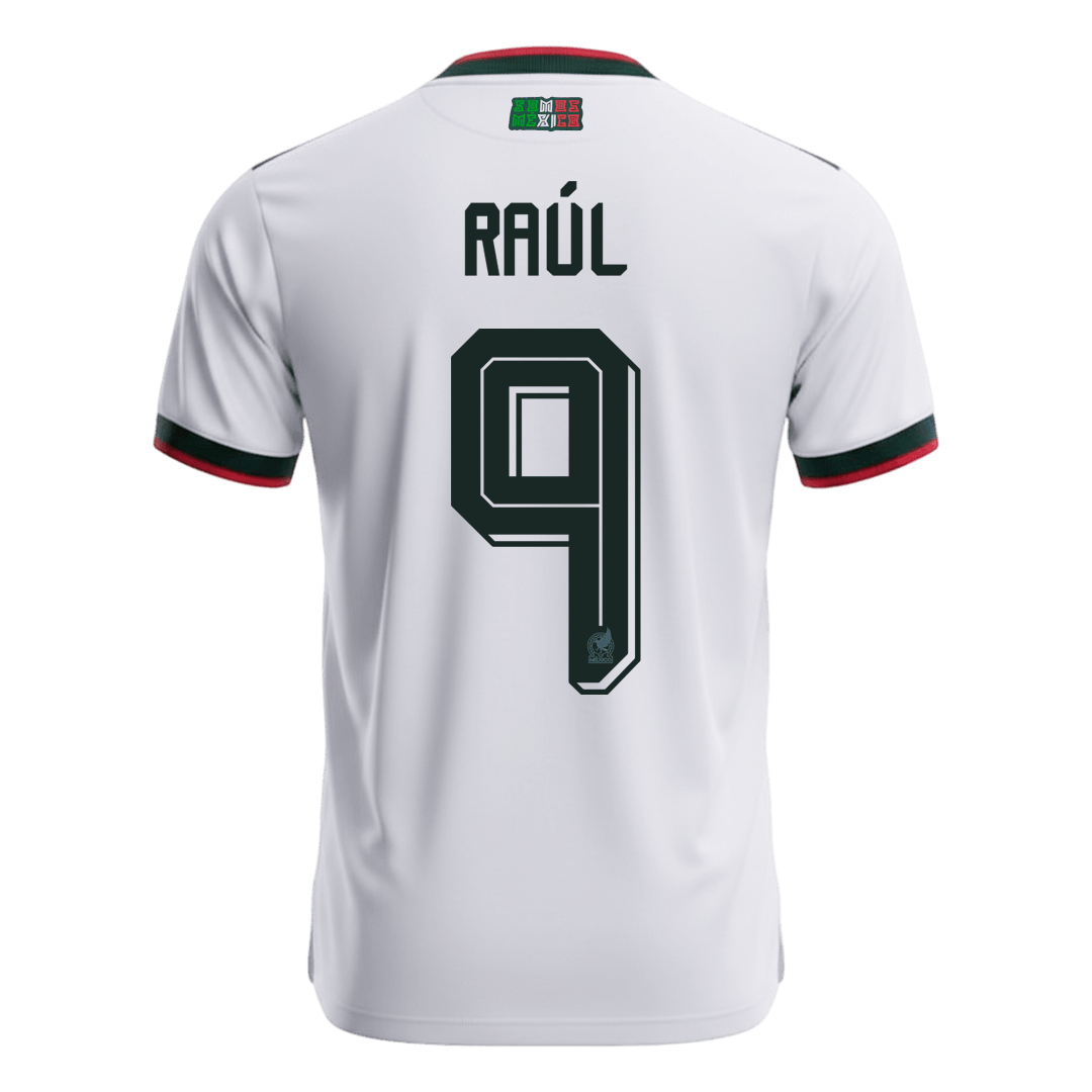 Mexico World Cup Udebanetrøje 2026 RAÚL #9