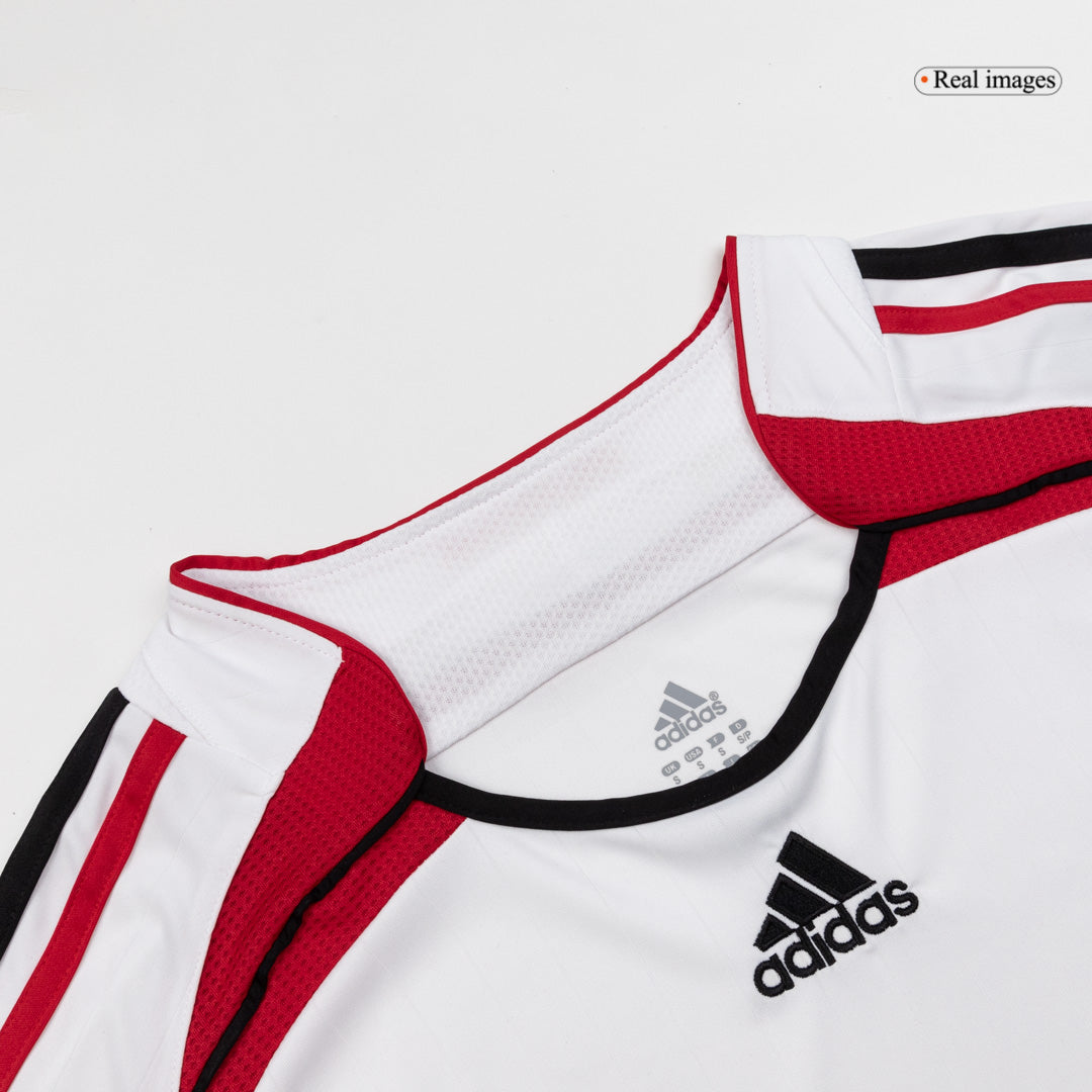 AC Milan Retro Langærmet Udebanebanetrøje 2006/07