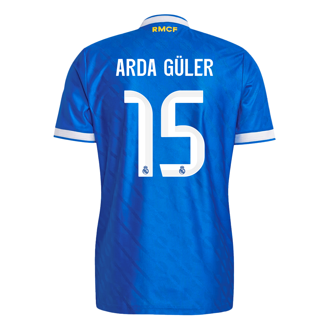 Real Madrid Tredjebanetrøje Spillerversion 2025/26 ARDA GÜLER #15