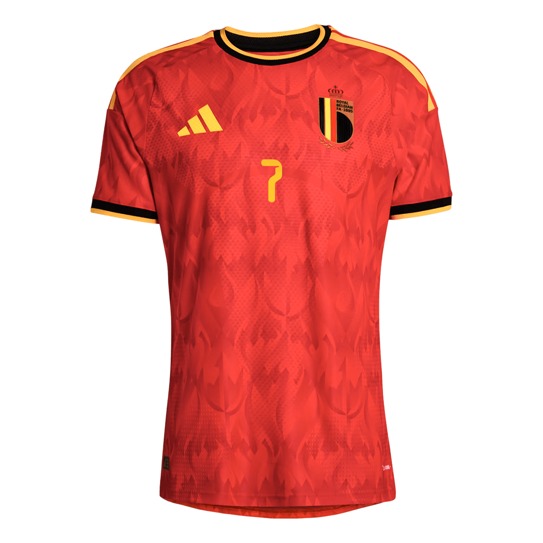 Belgium World Cup Hjemmebanetrøje Spillerversion 2026 DE BRUYNE #7