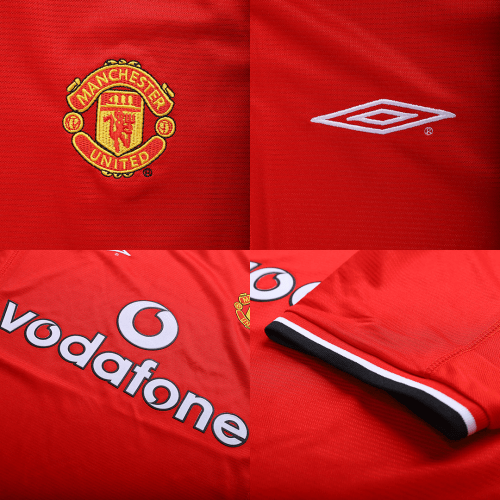 Manchester United Retro Hjemmebanetrøje 2000/02