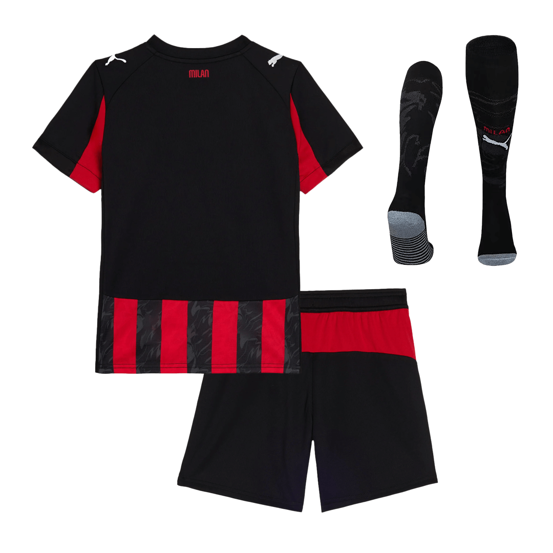 AC Milan Hjemmebanesæt Børn 3-dele 2025/26