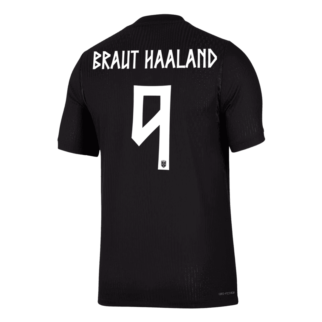 Norway World Cup Udebanebanetrøje Spillerversion 2026 BRAUT HAALAND #9