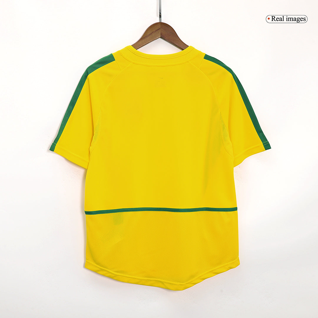 Brazil Retro Hjemmebanetrøje 2002/03