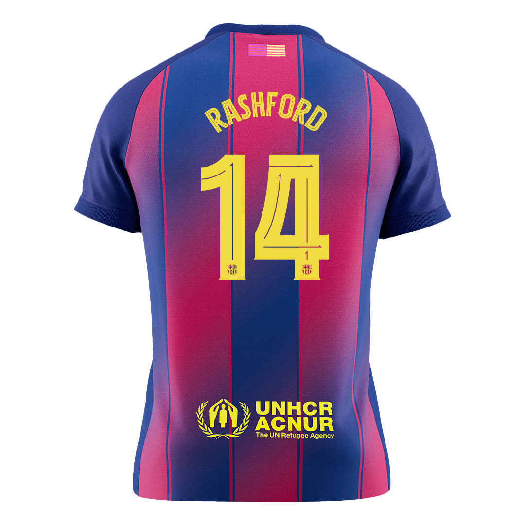 Barcelona Hjemmetrøje 2025/26 UCL RASHFORD #14