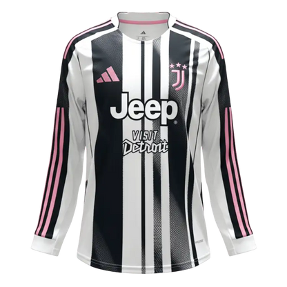 Juventus Langærmet Hjemmebanetrøje 2025/26