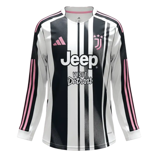 Juventus Langærmet Hjemmebanetrøje 2025/26