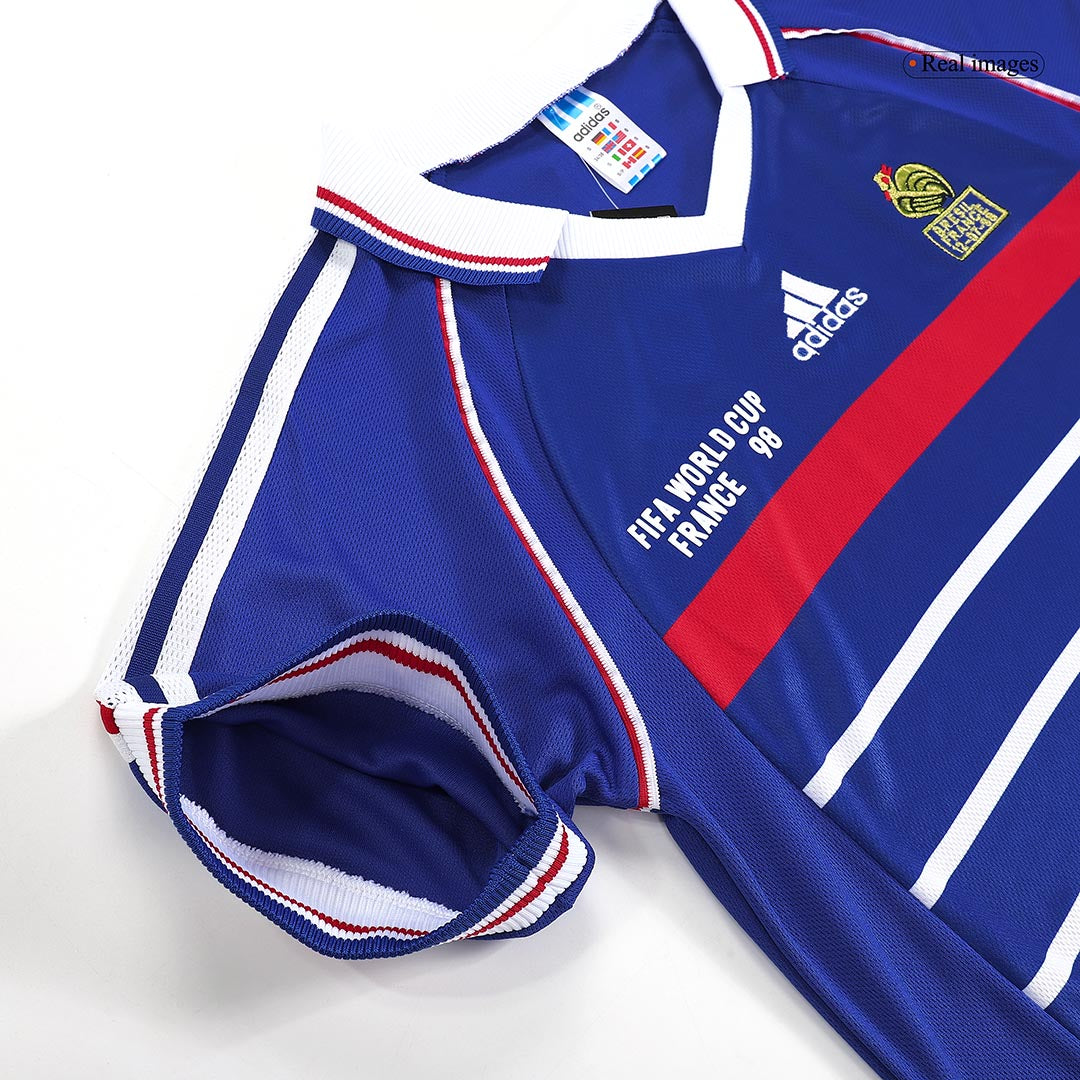 France World Cup Retro Hjemmebanetrøje 1998