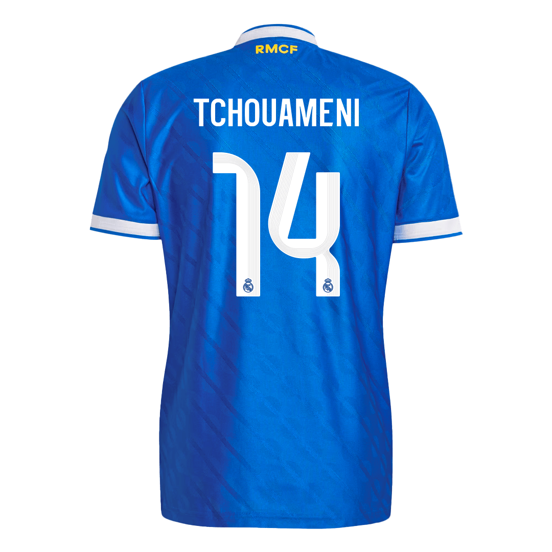 Real Madrid Tredjebanetrøje Spillerversion 2025/26 TCHOUAMENI #14