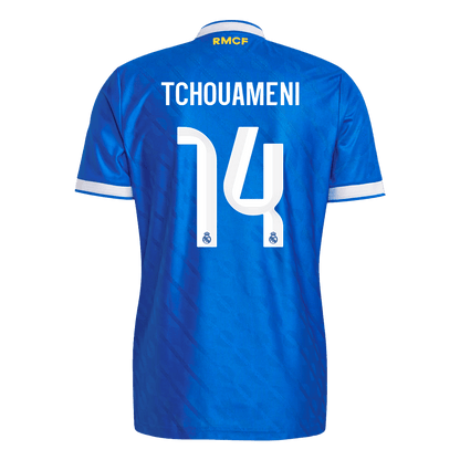 Real Madrid Tredjebanetrøje Spillerversion 2025/26 TCHOUAMENI #14