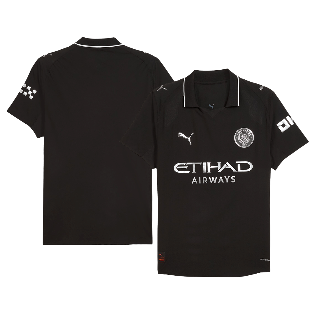 Manchester City Udebanebanetrøje Spillerversion 2025/26