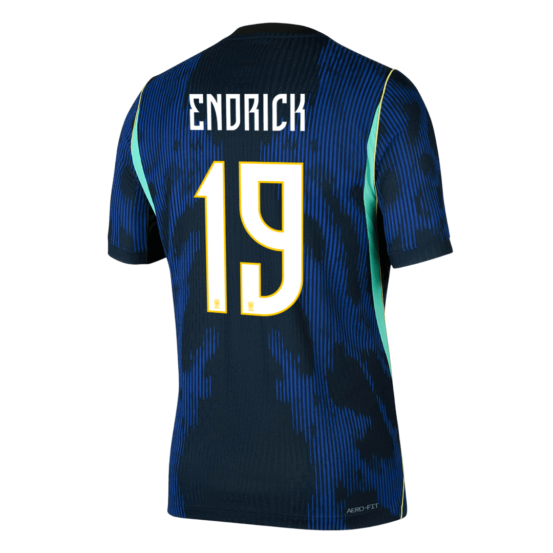 Brazil World Cup Udebanebanetrøje Spillerversion 2026 ENDRICK #19