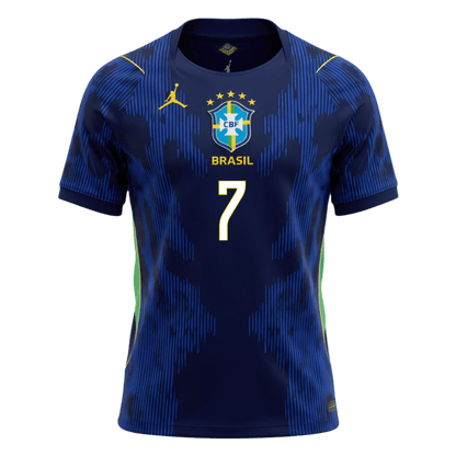 Brazil World Cup Udebanetrøje 2026 VINI JR. #7