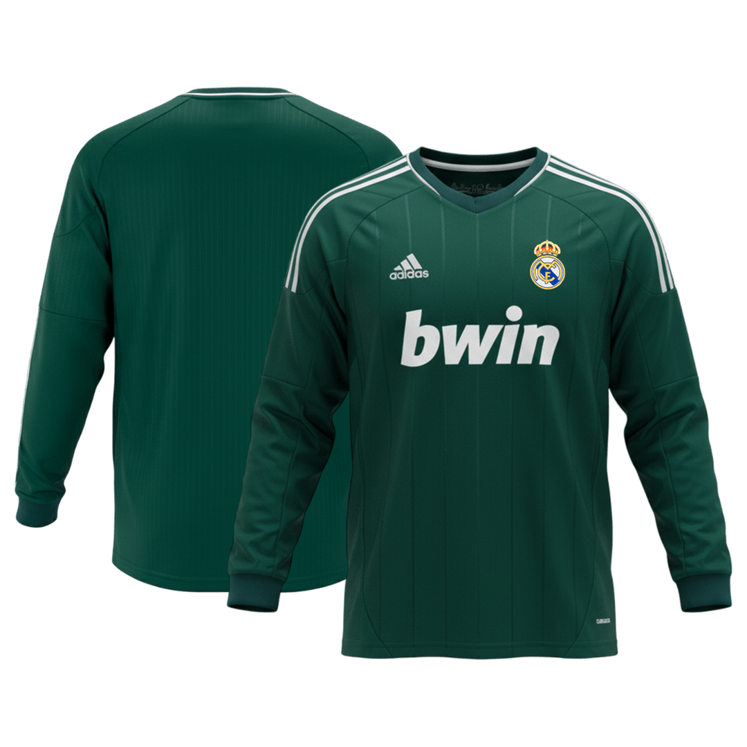 Real Madrid Retro Langærmet Tredjebanetrøje 2012/13