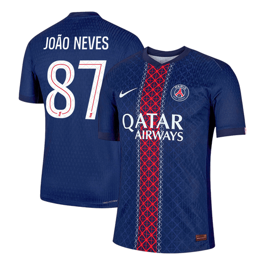 PSG Hjemmebanetrøje Spillerversion 2025/26 JOÃO NEVES #87
