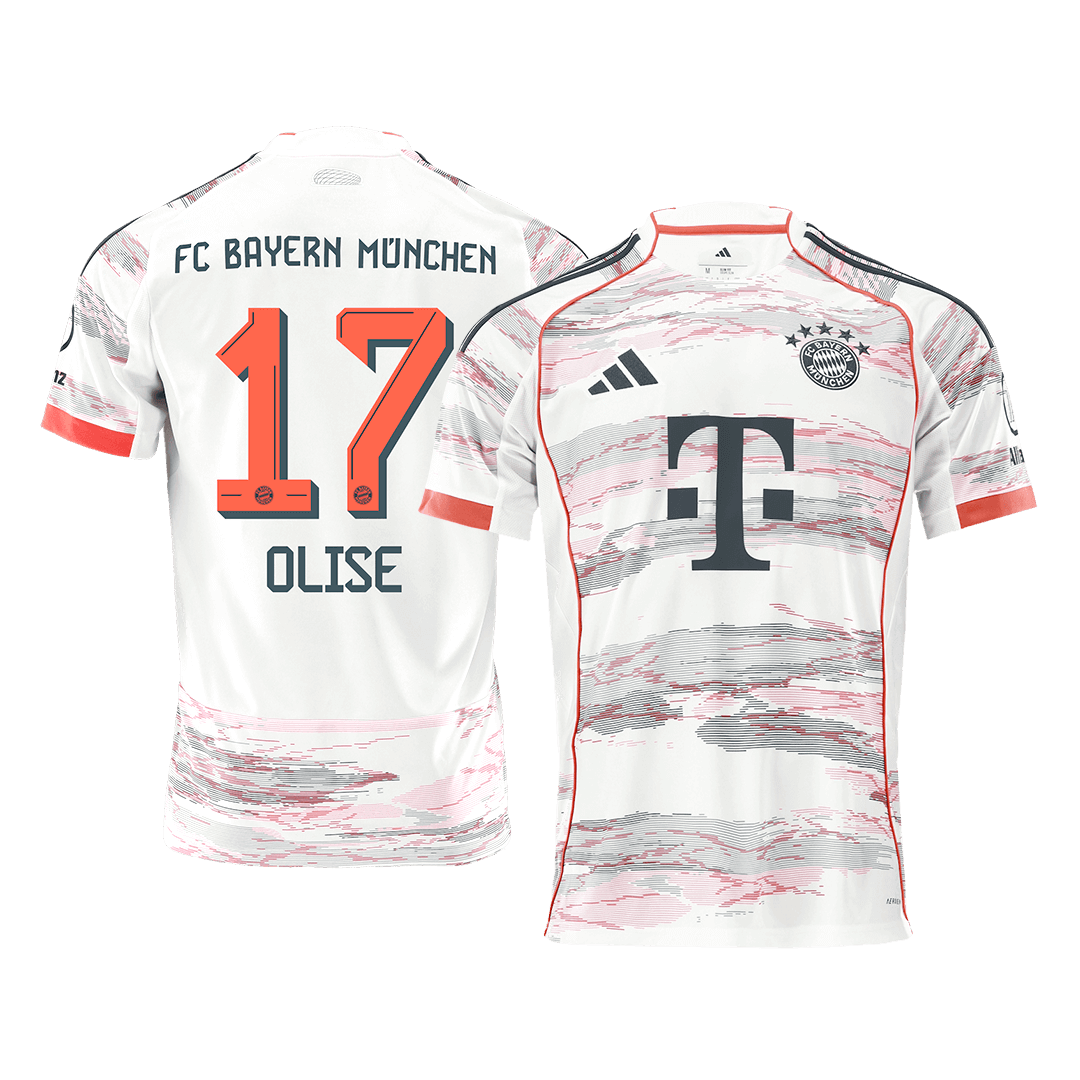 Bayern Munich Udebanetrøje 2025/26 OLISE #17