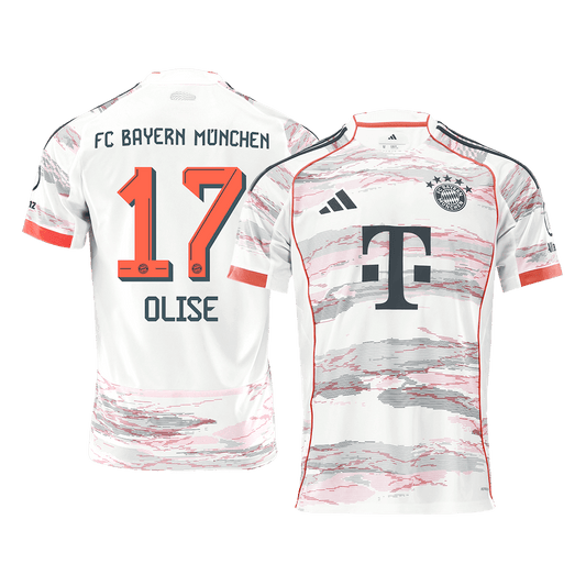 Bayern Munich Udebanetrøje 2025/26 OLISE #17