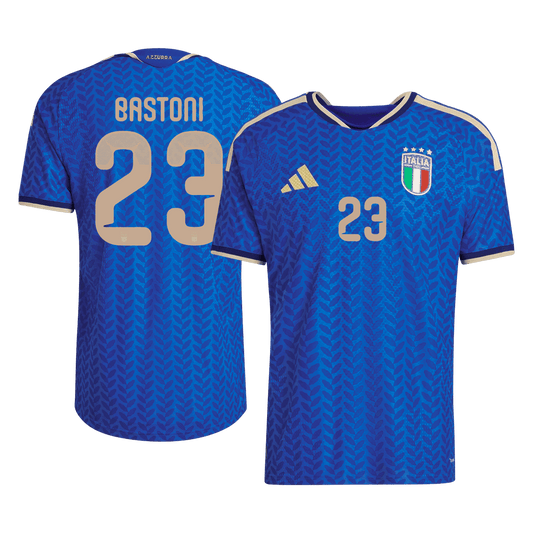 Italy World Cup Hjemmebanetrøje Spillerversion 2026 BASTONI #23
