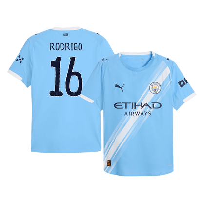 Manchester City World Cup Hjemmebanetrøje Spillerversion 2025/26 RODRIGO #16