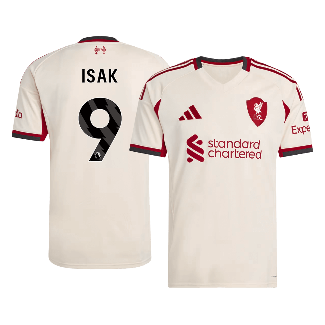 Liverpool Udebanetrøje 2025/26 ISAK #9