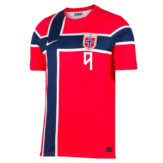 Norway World Cup Hjemmetrøje 2026 BRAUT HAALAND #9