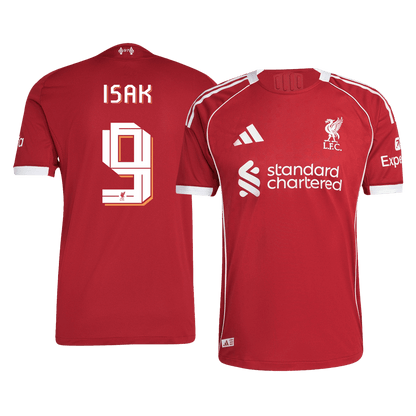 Liverpool Hjemmebanetrøje Spillerversion 2025/26 UCL ISAK #9