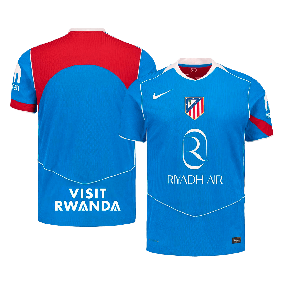 Atletico Madrid Tredjebanetrøje Spillerversion 2025/26