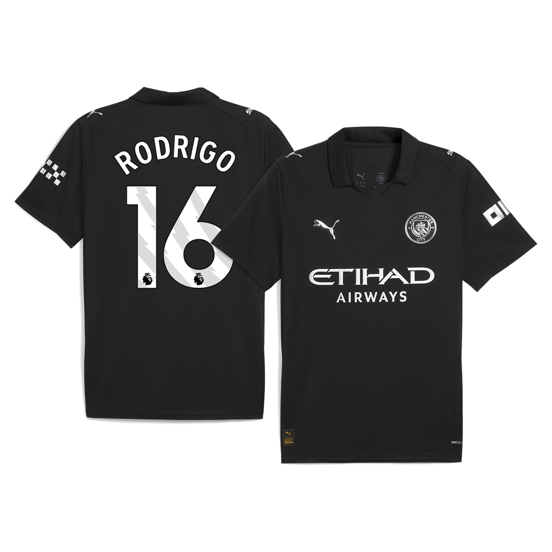 Manchester City Udebanetrøje 2025/26 RODRIGO #16