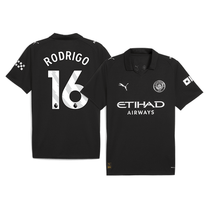 Manchester City Udebanetrøje 2025/26 RODRIGO #16