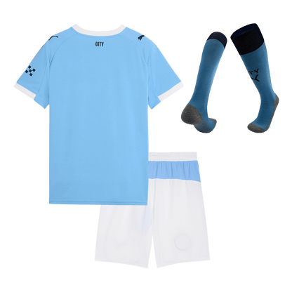 Manchester City Hjemmebanesæt Børn 3-dele 2025/26