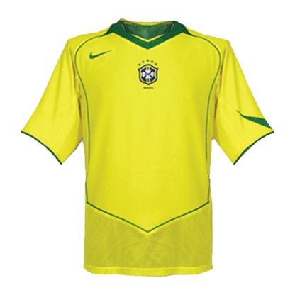 Brazil Retro Hjemmebanetrøje 2004