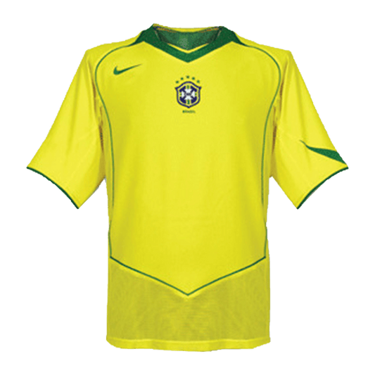 Brazil Retro Hjemmebanetrøje 2004