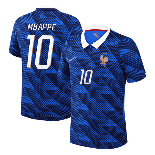 France World Cup Hjemmebanetrøje Spillerversion 2026 MBAPPE #10