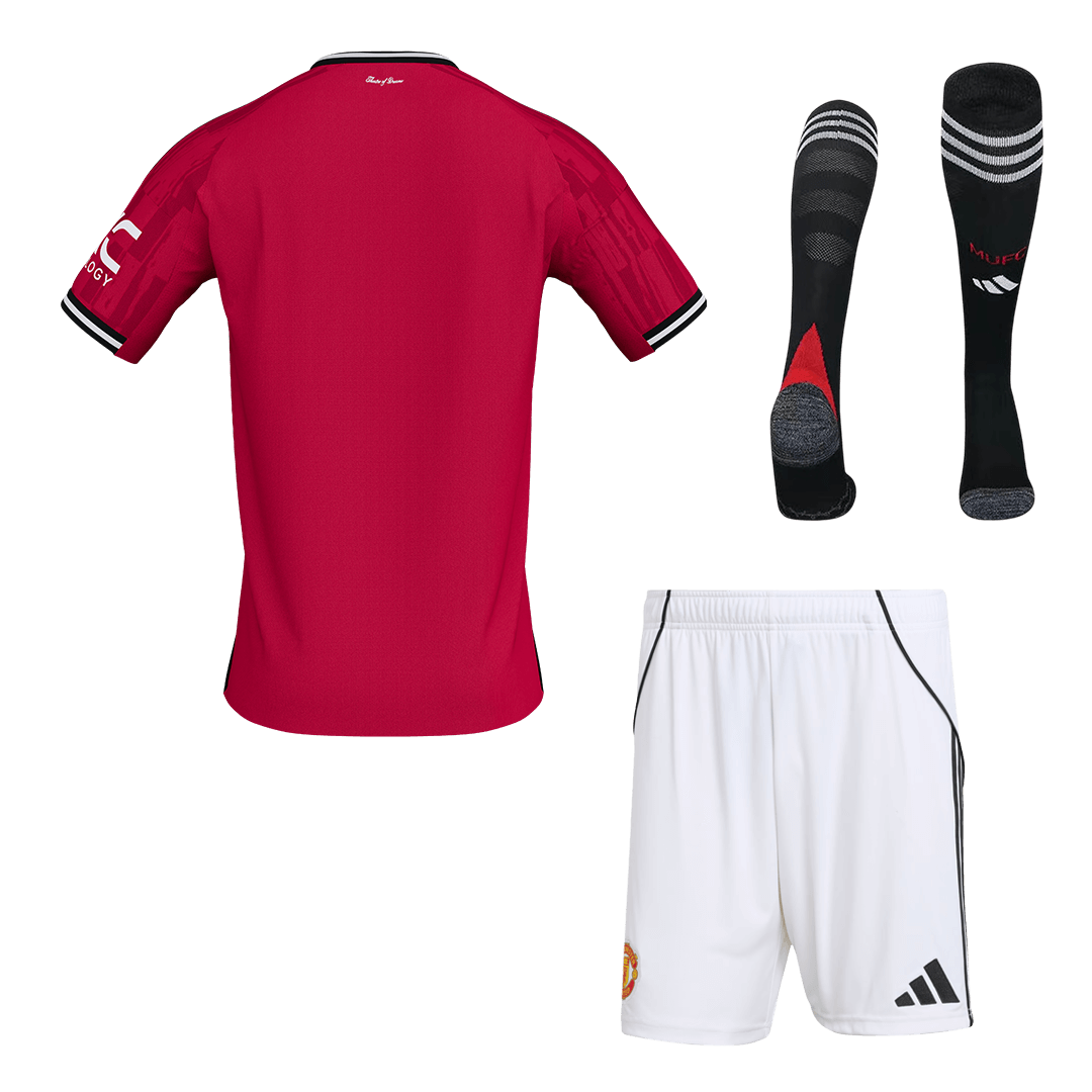 Manchester United Hjemmebanesæt 3-dele 2025/26 [PREMIUM]