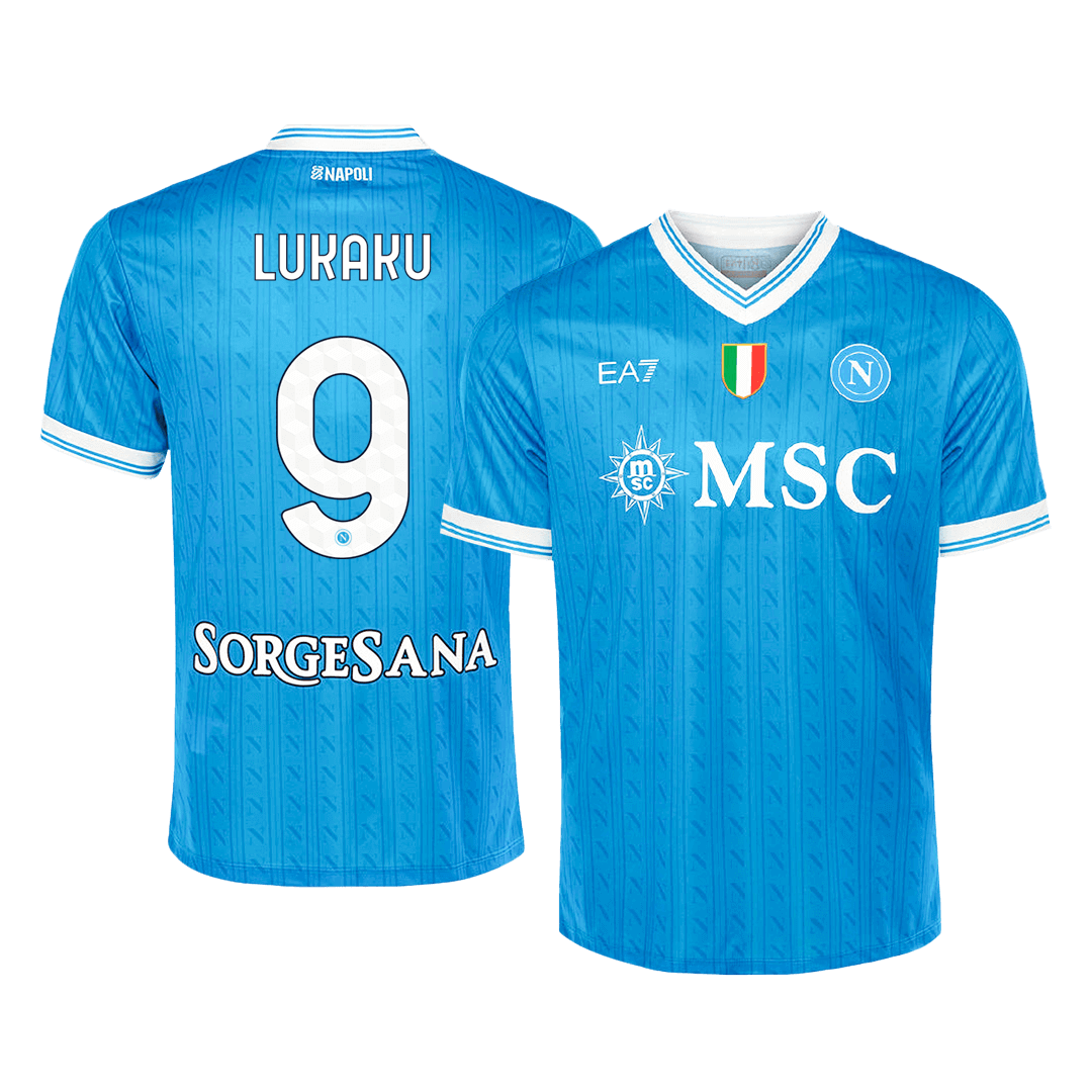Napoli Hjemmetrøje 2025/26 LUKAKU #9