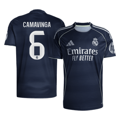 Real Madrid Udebanetrøje 2025/26 CAMAVINGA #6 [PREMIUM]