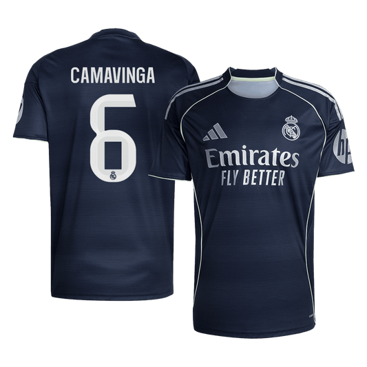 Real Madrid Udebanetrøje 2025/26 CAMAVINGA #6 [PREMIUM]