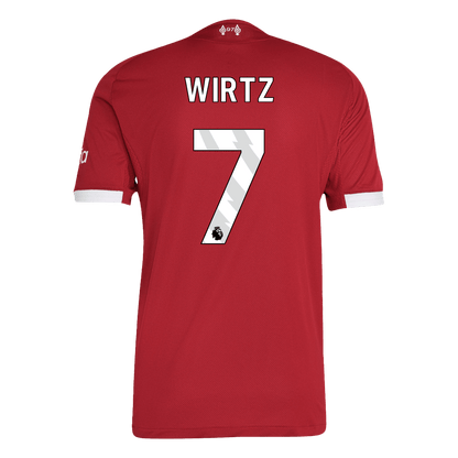Liverpool Hjemmebanetrøje Spillerversion 2025/26 WIRTZ #7