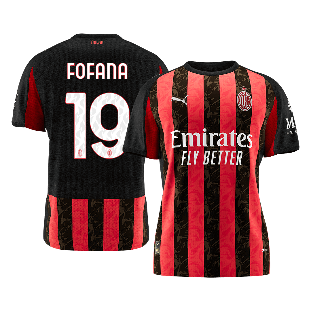 AC Milan Hjemmetrøje 2025/26 FOFANA #19 [PREMIUM]