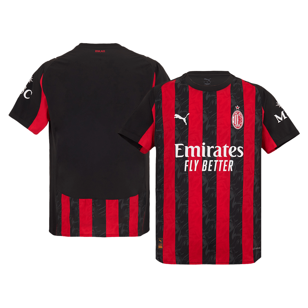 AC Milan Hjemmebanetrøje Spillerversion 2025/26