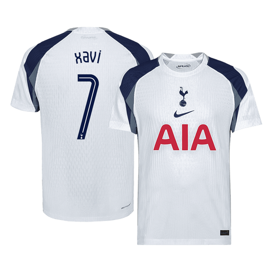 Tottenham Hotspur Hjemmebanetrøje Spillerversion 2025/26 UCL XAVI #7