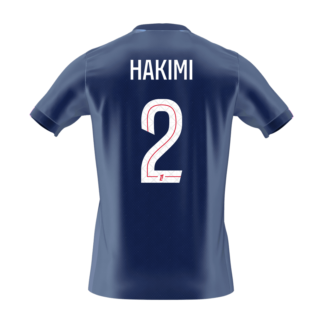 PSG Hjemmetrøje 2025/26 HAKIMI #2 [PREMIUM]