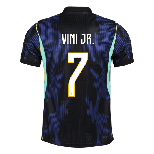 Brazil World Cup Udebanebanetrøje Spillerversion 2026 VINI JR. #7