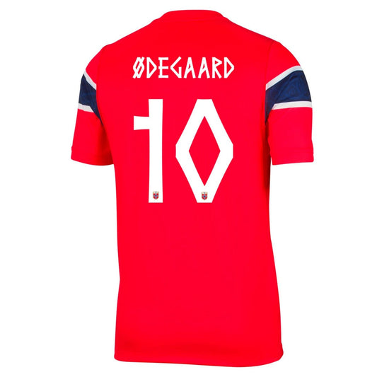 Norway World Cup Hjemmetrøje 2026 Ødegaard #10