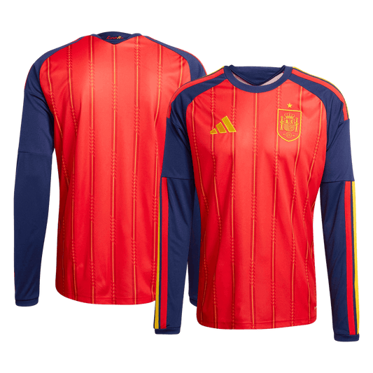 Spain World Cup Langærmet Hjemmebanetrøje 2026