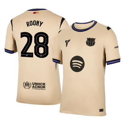 Barcelona Udebanetrøje 2025/26 ROONY #28