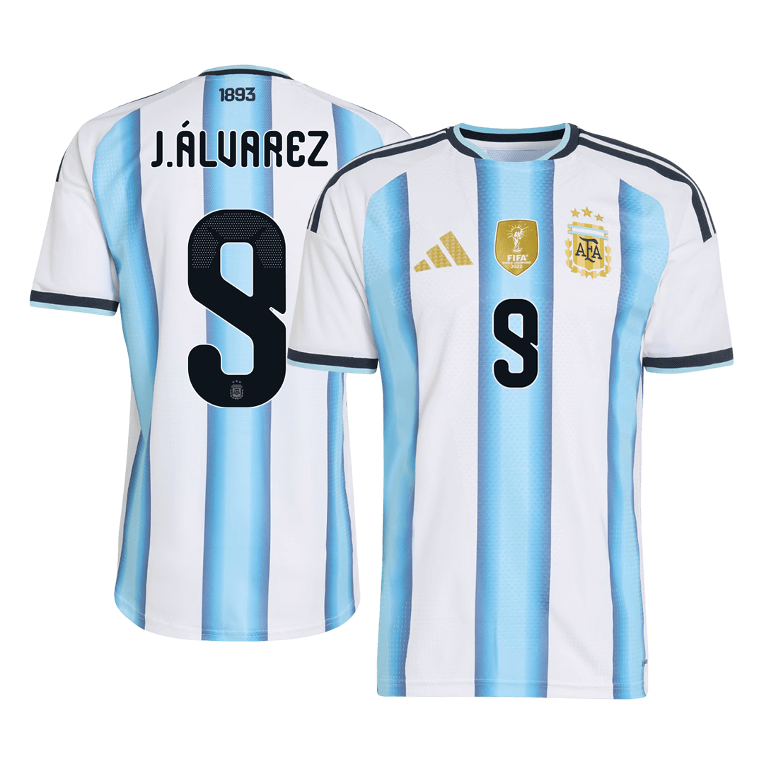 Argentina World Cup Hjemmebanetrøje Spillerversion 2026 J.ÁLVAREZ