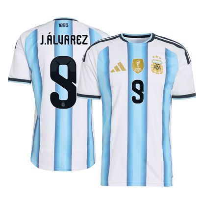 Argentina World Cup Hjemmebanetrøje Spillerversion 2026 J.ÁLVAREZ